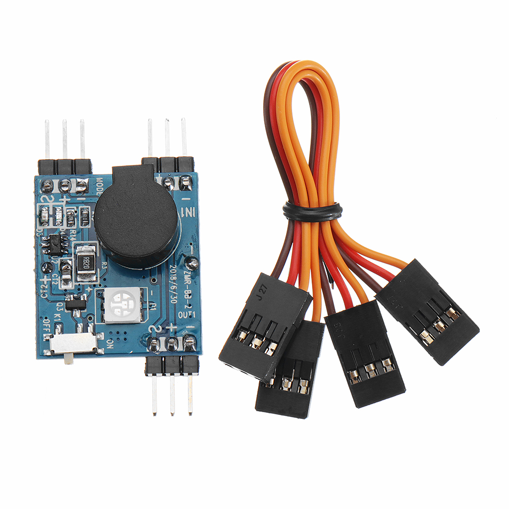 Drone Buzzer - LEDライト付きワイヤレスアラームトラッキング,RCヘリコプター,fpvドローン,クワッドコプター,5-8v