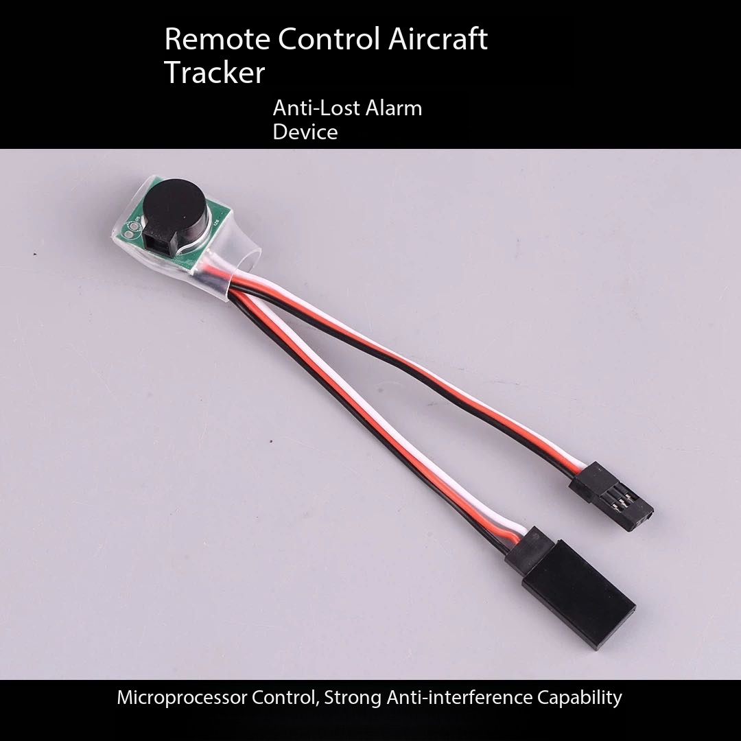 Drone Buzzer - 紛失防止アラームトラッカーファインダービーパーミニ紛失防止アラームファインダーブザーAM PCM PPM RC飛行機ドローン車ボートヘリコプター用