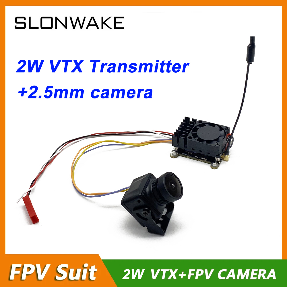 Drone Transmitter - 長距離 5.8 グラム 48CH 200/500/1000/2000mW 調整可能な