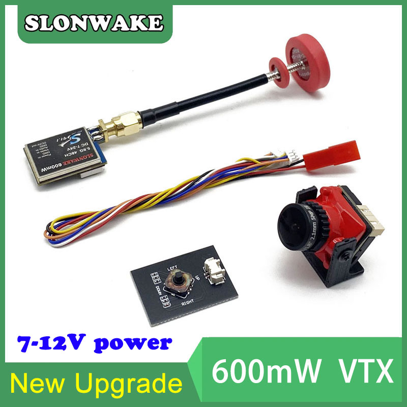5.8 グラム 48CH 600mW 調整可能な VTX-C - Drone Camera のレビューと価格