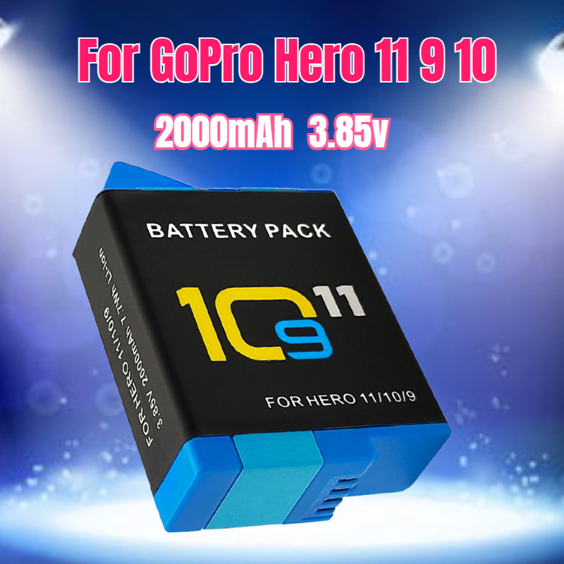 3.85V 2000mAh バッテリー GoPro Hero - Drone Camera のレビューと価格