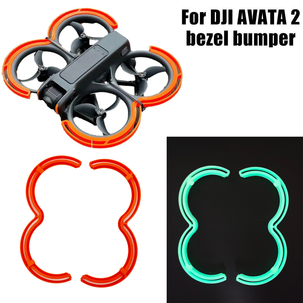 Dji avata 2の保護バンパーリング,ドローンガード, - Drone Propeller Guard のレビューと価格
