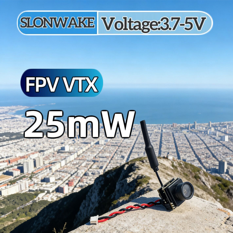 SLONWAKE FPV 25mW パワーシミュレーション  - Drone Transmitter のレビューと価格