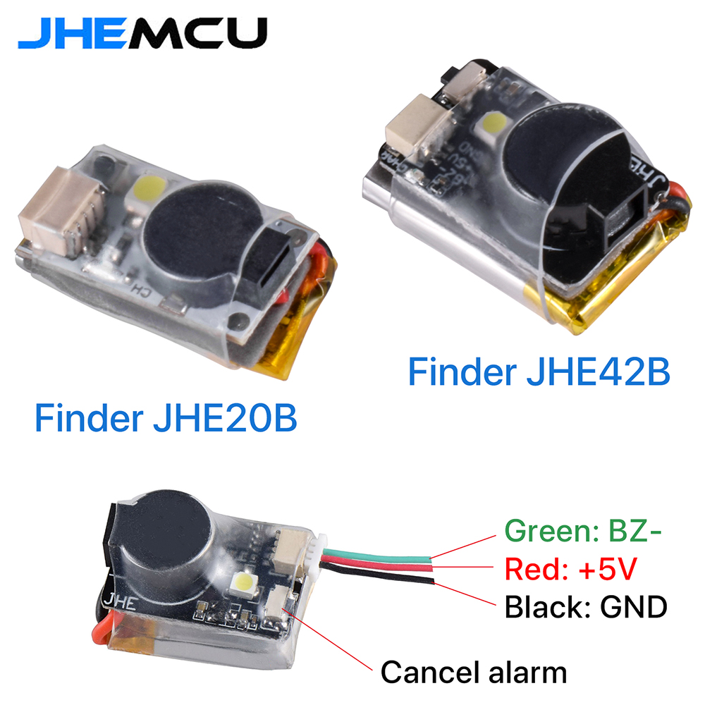JHEMCU JHE42B/JHE20B ファインダー ミニ - Drone Buzzer のレビューと価格