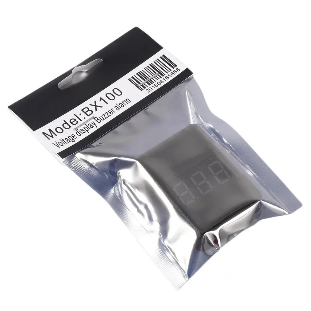 BX100 1-8S リポバッテリー電圧テスター LCD デ - Drone Buzzer のレビューと価格