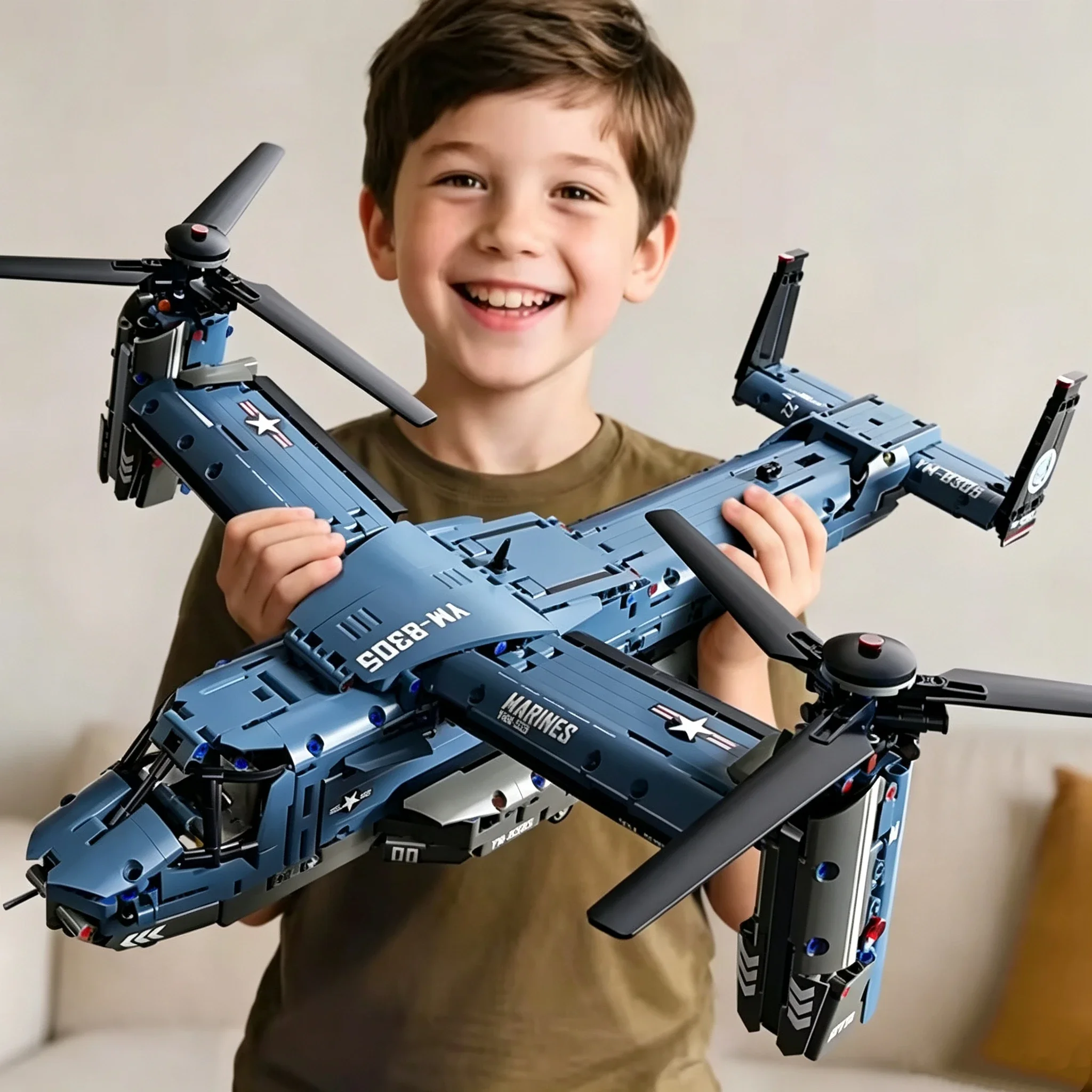 軍用V-22オスプレイ・ティルトローター組み立てブロックセッ - Jjrc Drone X12 のレビューと価格