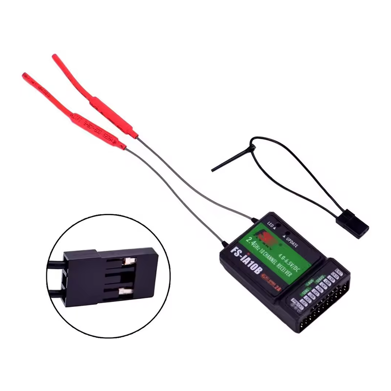 Flysky FS-iA10B 2.4G 10チャンネル受信 - Drone Transmitter のレビューと価格