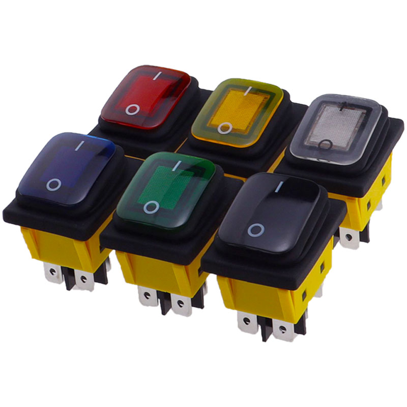KCD4 オンオフ 30A/250V ヘビーデューティ 4  - Drone Buzzer のレビューと価格